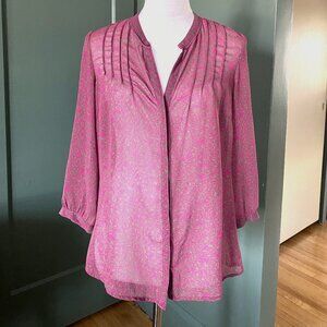 Sheer Blouse | Banana Republic | M